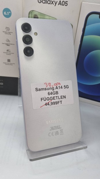 Samsung A14 5G 128GB Fggetlen Akci 