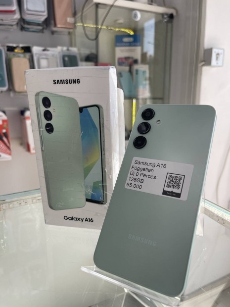 Samsung A16 128GB j 0 Perces 