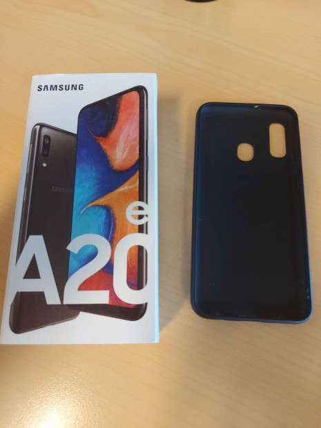 Samsung A20 doboz s fekete szilikon tok egyben 1900Ft Veszprm