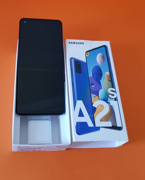 Samsung A21S 32GB kk krtyafggetlen szp mobiltelefon garancival el