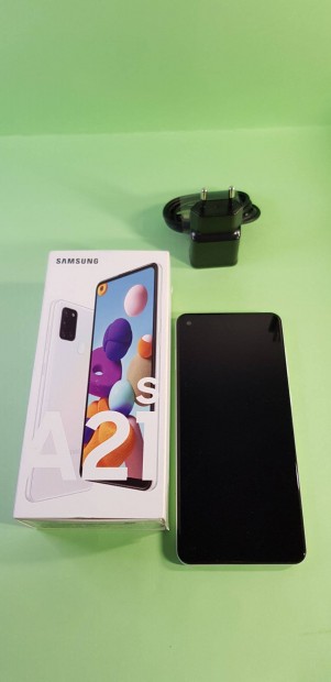 Samsung A21s 32GB Fehr Fggetlen Dual simes szp telefon elad!