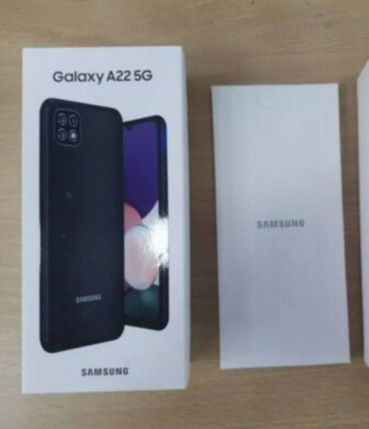 Samsung A22 5G 64Gb Fekete Krtyafggetlen szp llapot,mobiltelefon