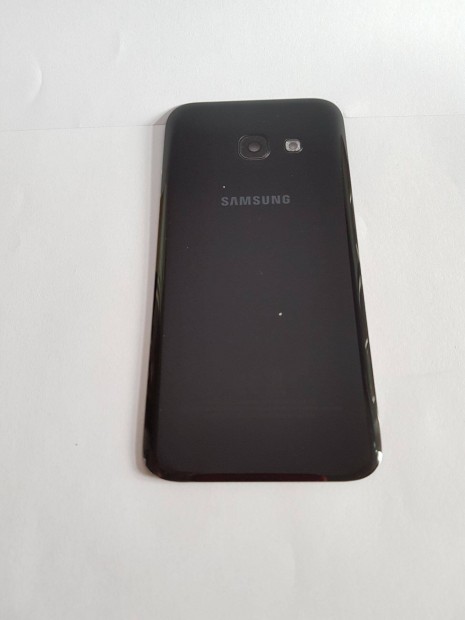 Samsung A320F Galaxy A3 Fekete Akkufedél Hátlap Gyári Bontott