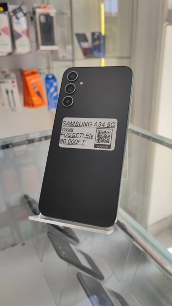 Samsung A34 5G, 256GB, Krtyafggetlen