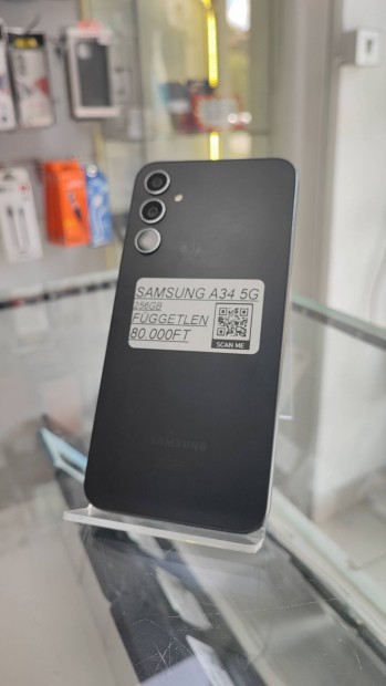 Samsung A34 5G - 256GB - Krtyafggetlen