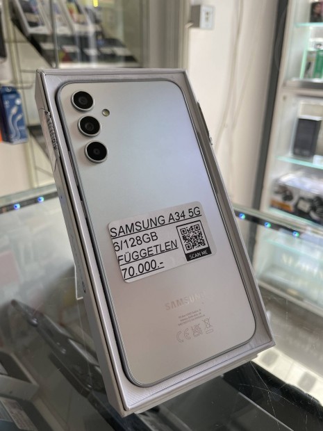 Samsung A34 5G - 8/128GB - Fggetlen
