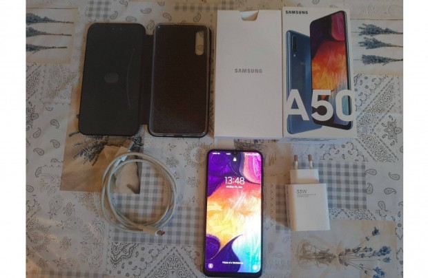 Samsung A50./128.Giga/jszer Telefon Kiegszitkkel