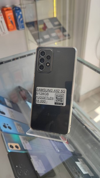 Samsung A52 5G - 128GB Krtyafggetlen - Ajndk tok