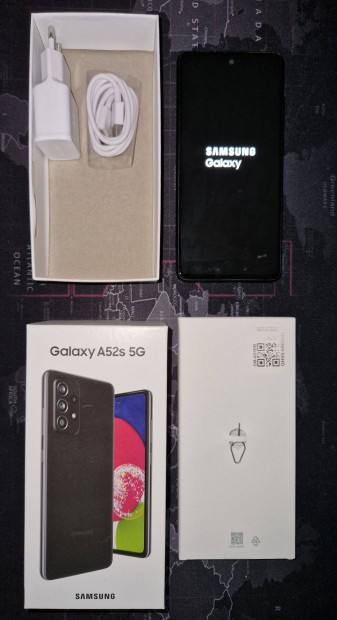 Samsung A52s 5G 128GB fggetlen, szp llapotban