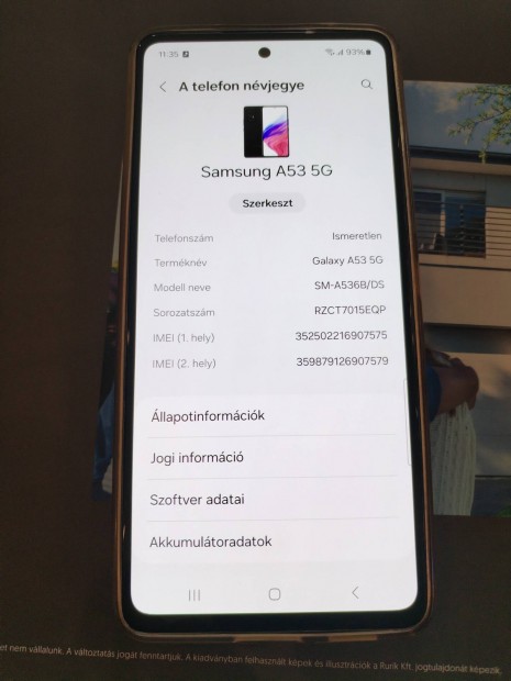 Samsung A53 Beszmits Ok 