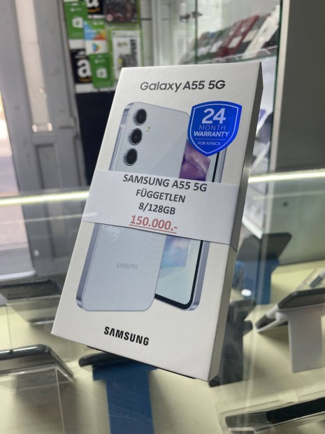 Samsung A55 5G 8/128Gb - Kk - j, Bontatlan