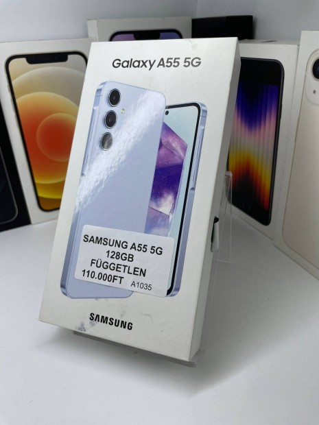 Samsung A55 5G Fggetlen 128GB Akci 