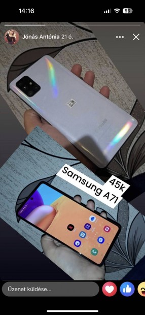 Samsung A71 Hibtlan Dual-Sim