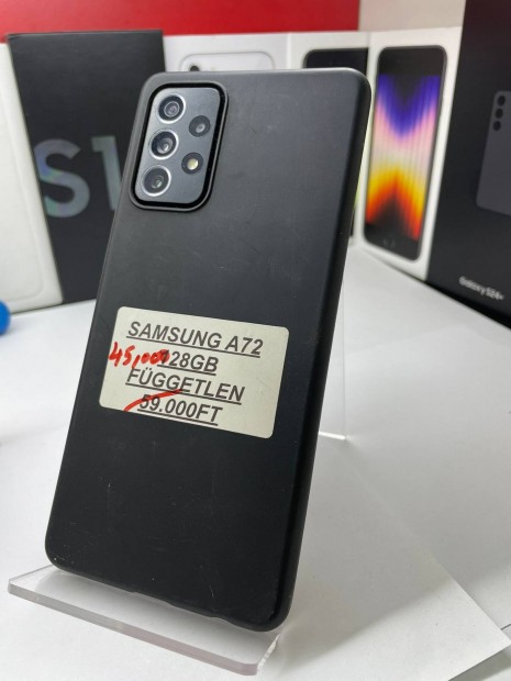 Samsung A72 128GB Fuggetlen Akci 