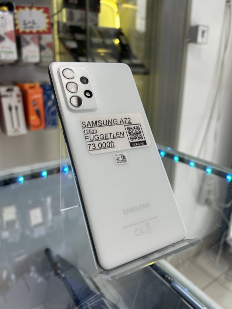 Samsung A72 Gyönyörű Állapot + Garancia