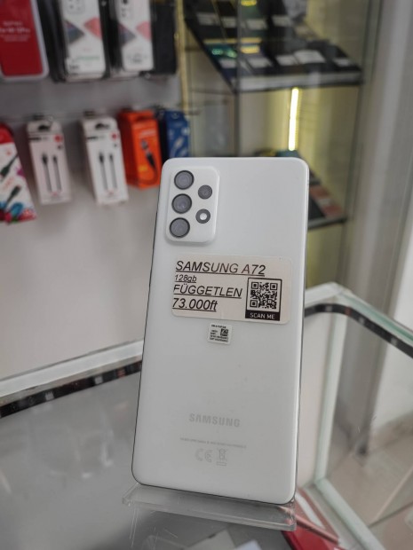 Samsung A72 - 128GB Krtyafggetlen - Ajndk hydro flia