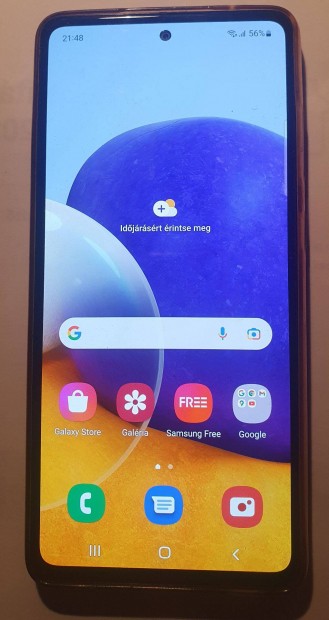 Samsung A72 mobiltelefon