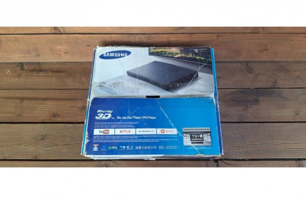 Samsung BD-J5500 asztali Blu-Ray lejátszó táv nélkül