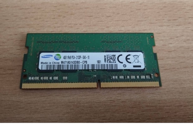 Samsung DDR4 laptop memria 4GB 2133