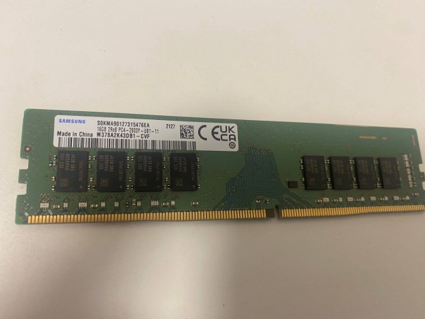 Samsung DRAM 16GB DDR4 Udimm 3200MHz, 1.2V, 260pin