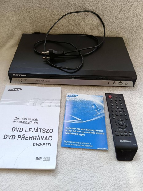 Samsung DVD -P171 lejtsz eredeti tvirnytjval, hasznlati utast