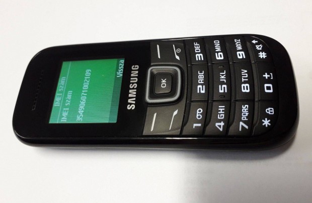 Samsung E1200R krtyafggetlen mobiltelefon nagyon szp llapotban