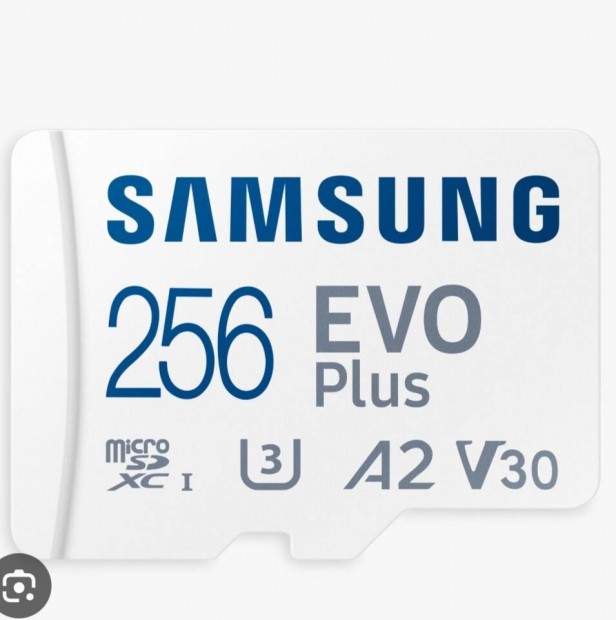 Samsung Evo Plus 256 gb micro sd 130mb/s 256gb microsd kartya