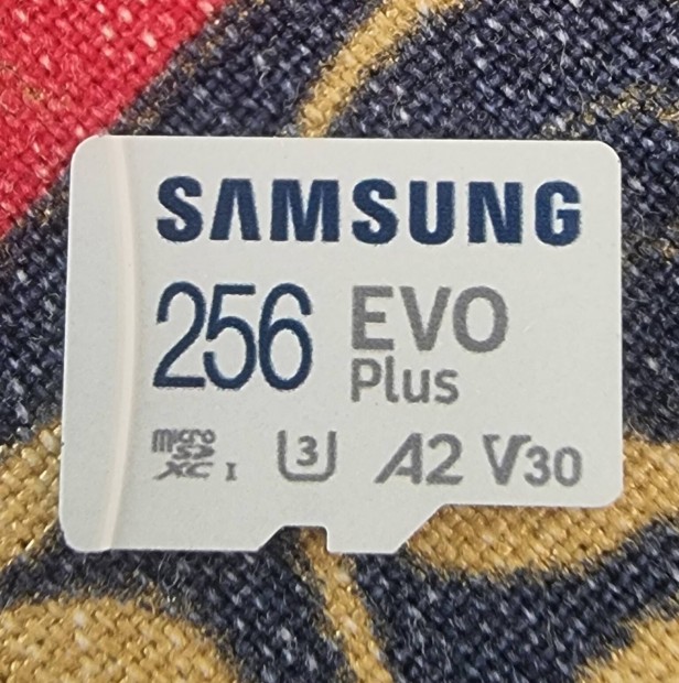 Samsung Evo Plus 256 gb micro sd kartya 4K UHD 130mb/s 256gb microsd