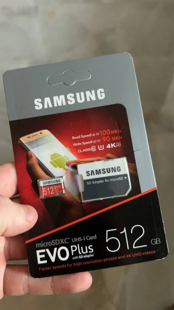 Samsung Evo Plus 512GB Microsdxc