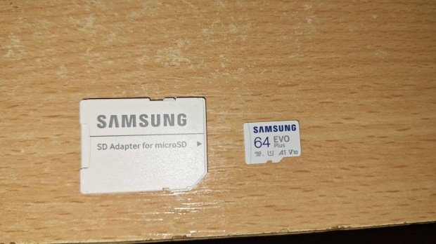 Samsung Evo Plus 64 GB microsd kártya