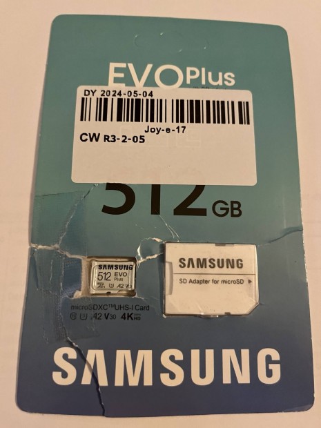 Samsung Evo plus SD krtya