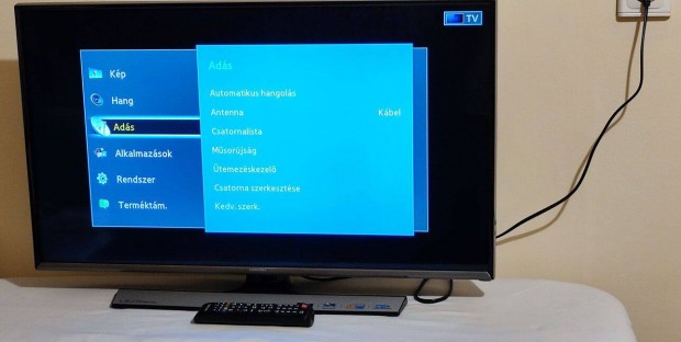 Samsung Full HD LCD TV, kp a kpben s sport, foci zemmd