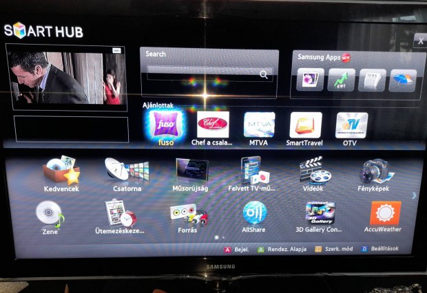 Samsung Full HD LED TV 3D s jszer llapotban 