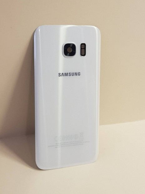 Samsung G930 Galaxy S7 Feher Akkufedel Hatlap Gyari