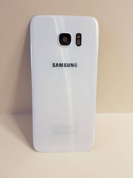 Samsung G935 Galaxy S7 Edge Feher Hatlap Akkufedel Gyari