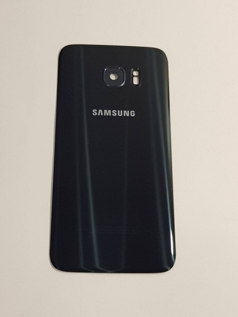 Samsung G935 Galaxy S7 Edge Fekete Akkufedel Hatlap Gyari