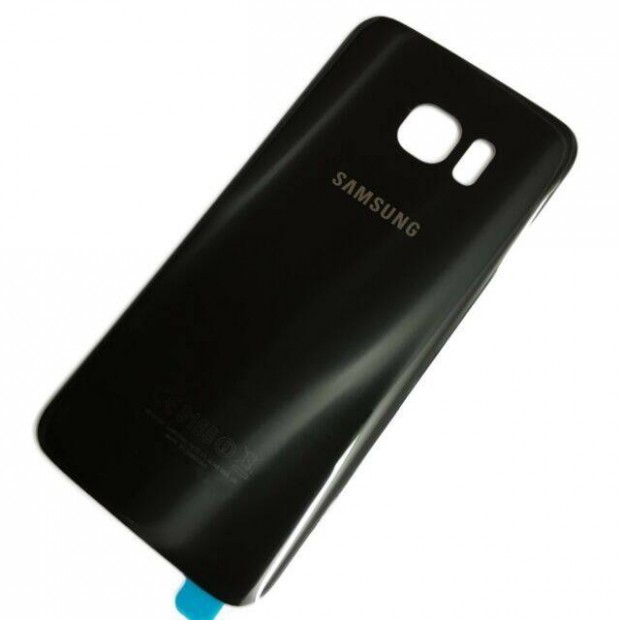 Samsung G935 S7 Edge Fekete Akkufedel Hatlap Gyari