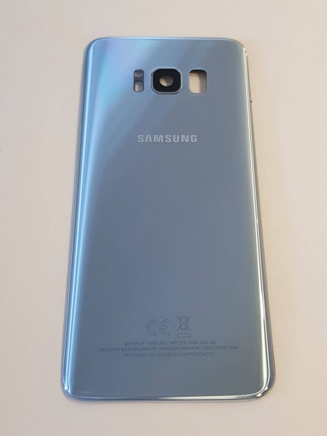 Samsung G950 Galaxy S8 Coral Blue Akkufedel Hatlap Gyari
