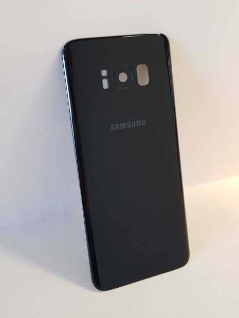 Samsung G950 Galaxy S8 Fekete Akkufedel Hatlap Gyari