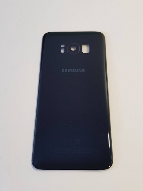 Samsung G950 Galaxy S8 Fekete Akkufedel Hatlap Gyari