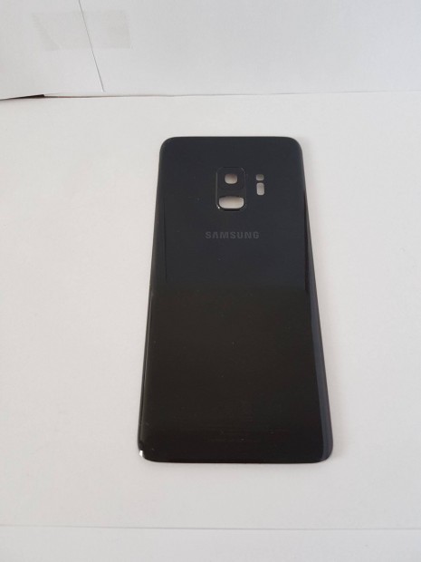 Samsung G960 Galaxy S9 Fekete Akkufedel Hatlap Gyari