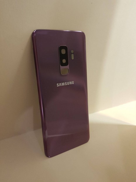 Samsung G965F Galaxy S9 Plus Levendula Akkufedel Hatlap Gyari