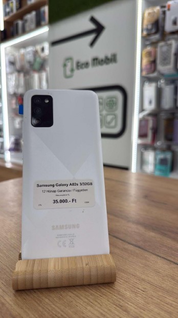 Samsung Galaxy A03s Krtyafggetlen 32 GB, 12 h garancia