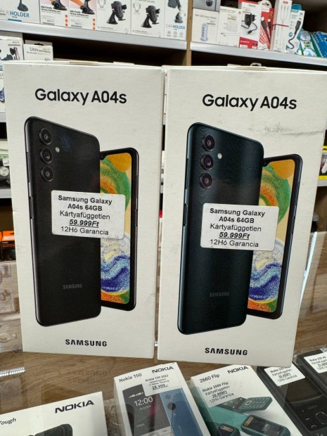 Samsung Galaxy A04S 32GB 12H Garancia -10% Kedvezmny