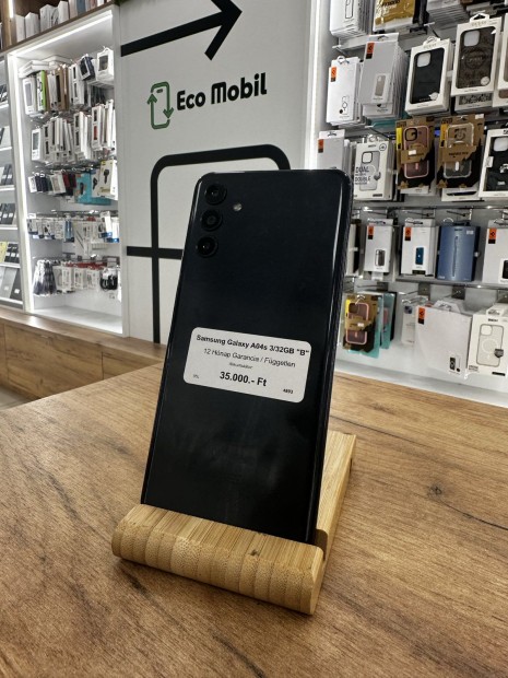 Samsung Galaxy A04s Kártyafüggetlen 64 GB, 12 hó garancia
