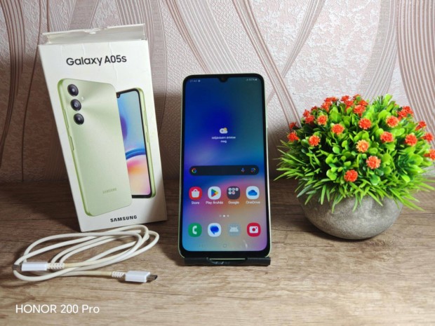 Samsung Galaxy A05S 64GB 8GB RAM krtyafggetlen + dual sim telefon!