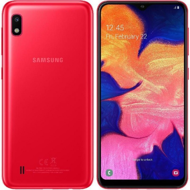 Samsung Galaxy A10 (32GB) - Szín: Piros