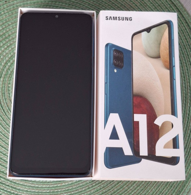 Samsung Galaxy A12 Dual sim 64 GB mobiltelefon eladó