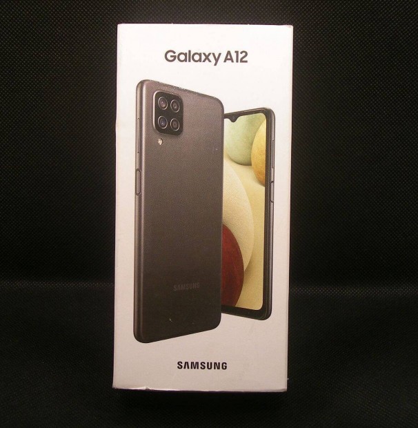 Samsung Galaxy A12 Nacho(!), 4/64 GB memrival, krtyafggetlen, 6,5"