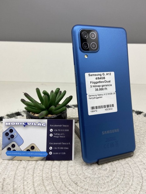 Samsung Galaxy A12 - 4/64GB